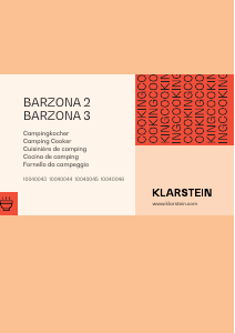 Handleiding Klarstein 10040043 Barzona Kookplaat
