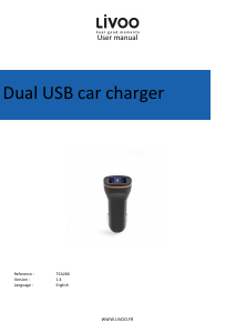 Manual Livoo TEA266 Car Charger