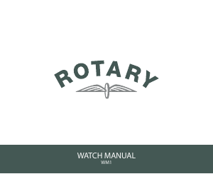 Handleiding Rotary GB00640/04 Horloge
