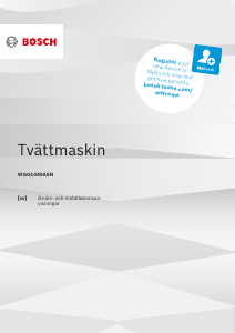 Bruksanvisning Bosch WGG1440ASN Tvättmaskin