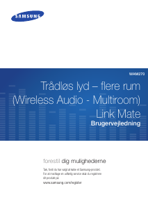 Brugsanvisning Samsung WAM270 Højttaler
