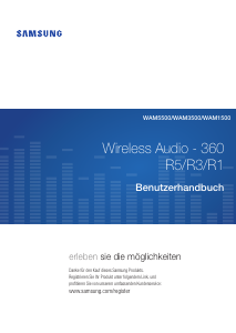 Bedienungsanleitung Samsung WAM5500 360 R5 Lautsprecher