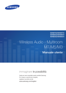 Manuale Samsung WAM551 Altoparlante