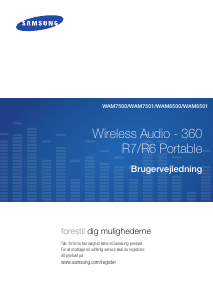 Brugsanvisning Samsung WAM7500 360 R6 Højttaler