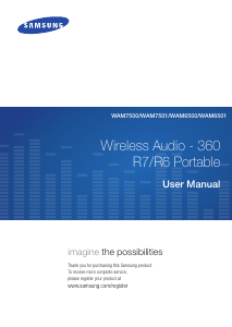 Manual Samsung WAM7501 Speaker