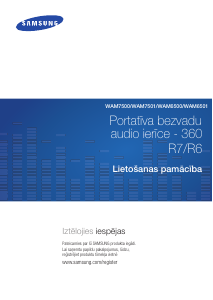 Rokasgrāmata Samsung WAM7501 Skaļrunis