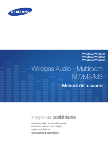 Manual de uso Samsung WAM751 Altavoz