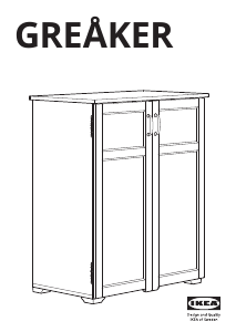 Hướng dẫn sử dụng IKEA GREAKER Tủ ngăn kéo