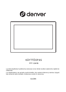 Käyttöohje Denver PFF-1041B Digitaalinen valokuvakehys