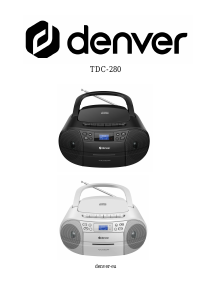 Manual Denver TDC-280B Stereo-set