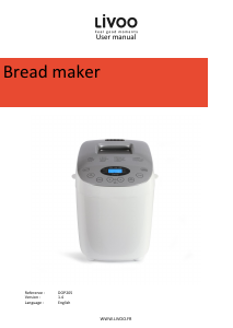 Manual Livoo DOP205W Bread Maker
