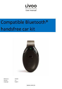 Manual Livoo TEC602 Car Kit