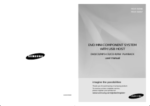 Handleiding Samsung MAX-A66 Stereoset