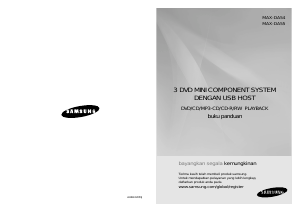 Panduan Samsung MAX-DA55 Set Stereo