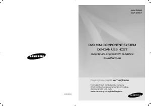Panduan Samsung MAX-DA66 Set Stereo
