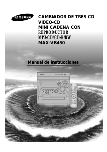 Manual de uso Samsung MAX-VB450 Set de estéreo