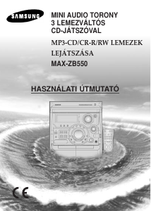 Használati útmutató Samsung MAX-ZB550 Sztereóberendezés