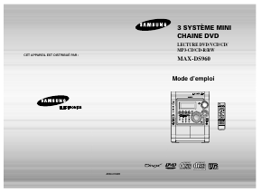 Mode d’emploi Samsung MAXDS960 Stéréo