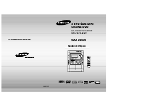 Mode d’emploi Samsung MAXDS990 Stéréo