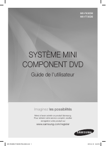 Mode d’emploi Samsung MX-F630DB Stéréo