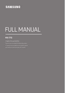 كتيب سامسونج MX-T70 مجموعة ستريو