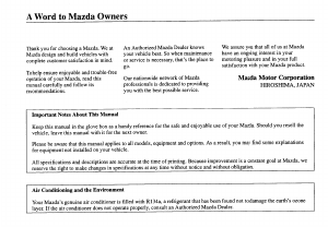 Manual Mazda MX-5 (2000)