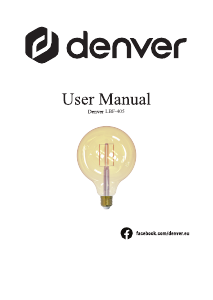Manuale Denver LBF-405 Lampada