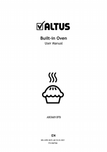 Handleiding Altus ABO6810FB Oven