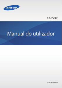 Manual Samsung GT-P5200 Tablet