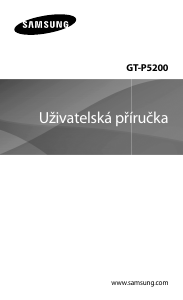Manuál Samsung GT-P5200 Tablet