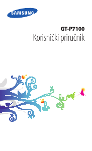 Priručnik Samsung GT-P7100/M16 Tablet