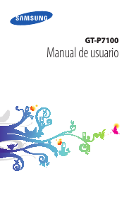 Manual de uso Samsung GT-P7100/M16 Tablet