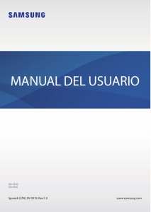 Manual de uso Samsung SM-P205 Tablet