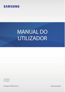 Manual Samsung SM-P610 Galaxy Tab S6 Tablet