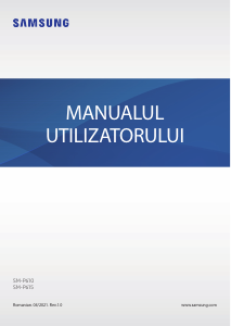 Manual Samsung SM-P615 Galaxy Tab S6 Lite Tabletă