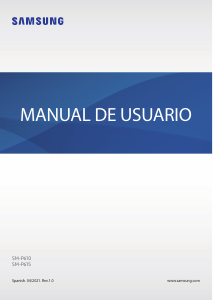 Manual de uso Samsung SM-P615 Galaxy Tab S6 Lite Tablet