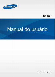 Manual Samsung SM-T331 Tablet