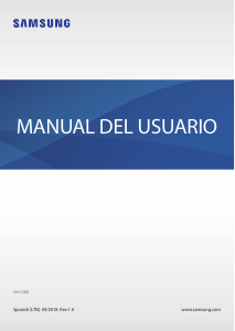 Manual de uso Samsung SM-T380 Galaxy Tab A Tablet