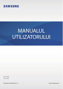 Manual Samsung SM-T500 Galaxy Tab A7 Tabletă