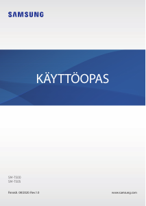 Käyttöohje Samsung SM-T500 Galaxy Tab A7 Taulutietokone