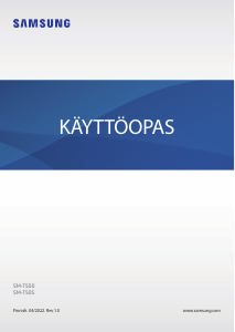 Käyttöohje Samsung SM-T505 Galaxy Tab A7 Taulutietokone