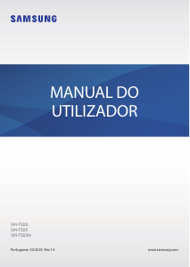 Manual Samsung SM-T505N Tablet