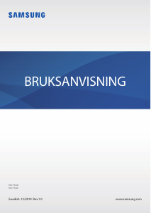 Bruksanvisning Samsung SM-T545 Galaxy Tab Active Pro Tablet