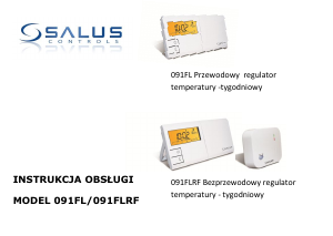 Instrukcja Salus 091FLRF Termostat