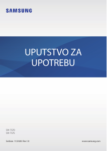 Priručnik Samsung SM-T575 Galaxy Tab Active 3 Tablet