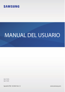 Manual de uso Samsung SM-T575 Galaxy Tab Active 3 Tablet