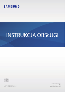 Instrukcja Samsung SM-T590 Galaxy Tab A 10.5 Tablet