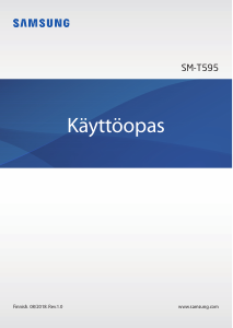 Käyttöohje Samsung SM-T590 Galaxy Tab A 10.5 Taulutietokone