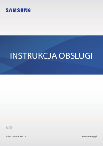 Instrukcja Samsung SM-T720 Galaxy Tab S5e Tablet