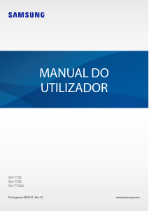 Manual Samsung SM-T733 Galaxy Tab S7 Tablet